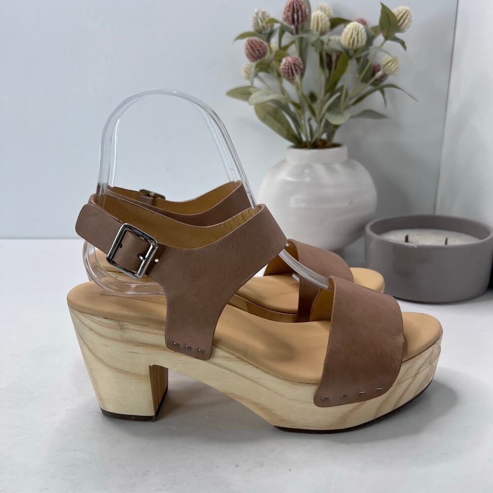 Nisolo Brown Tan Mules